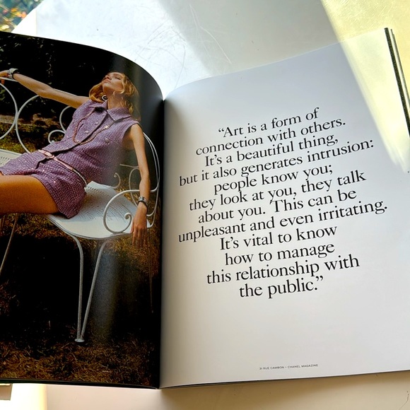 Chanel Magazine Cruise 2023 Issue 26 31 Rue Cambon lily rose depp - Picture 7 of 7